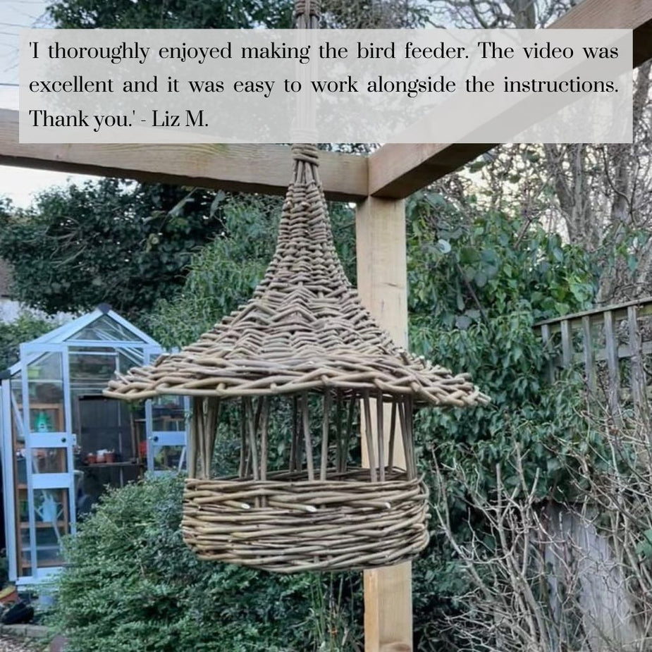 View of The Willow Bird Feeder Kit | DIY Bird Feeder Kits For Adults – My Own 2 ...